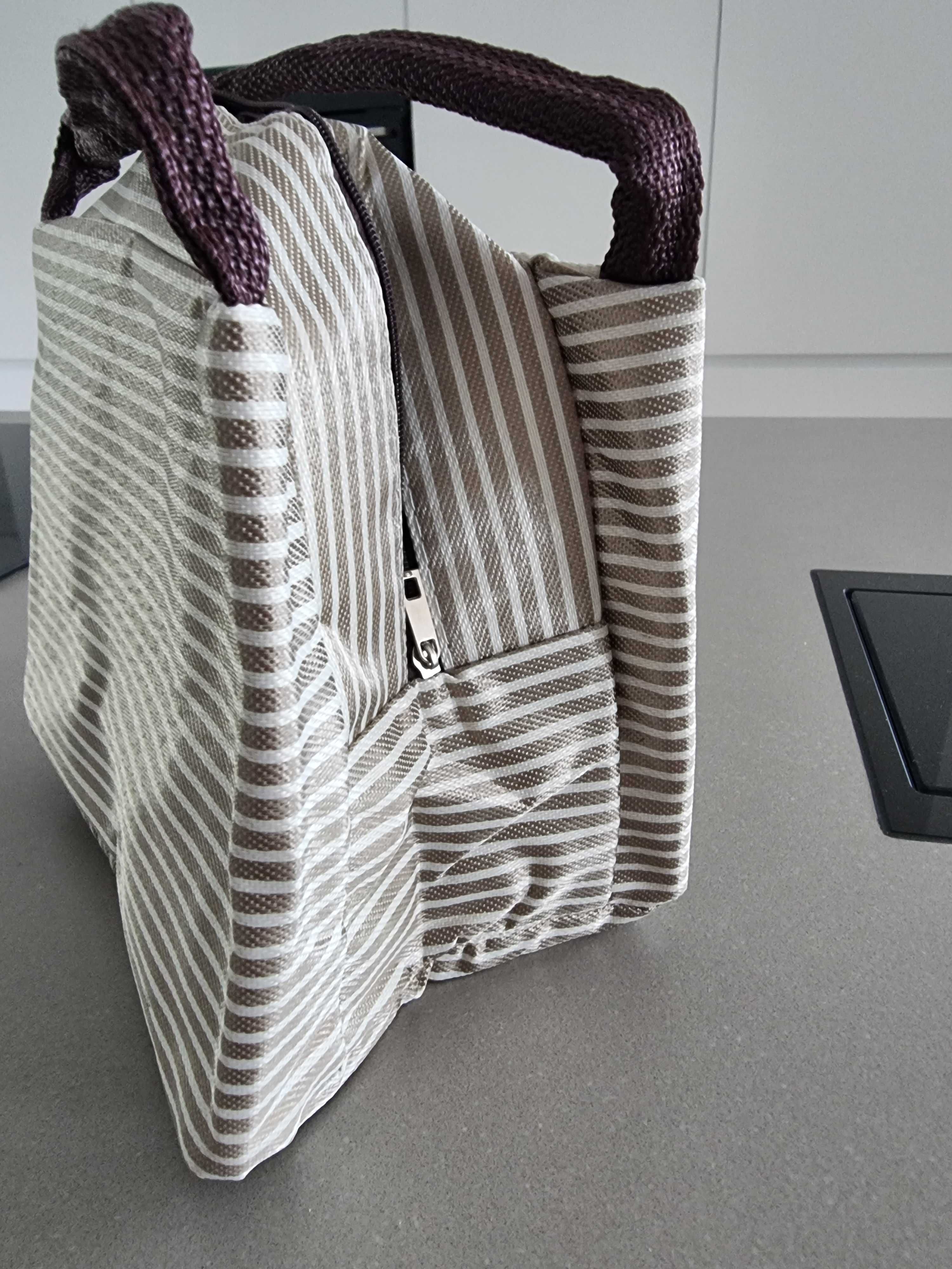 Torba termiczna mała torby termiczne małe na jedzenie obiad Lunch Box