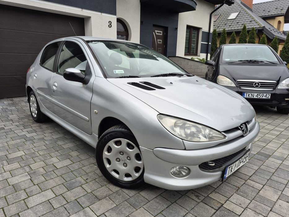 Peugeot 206 1.4 8v 75KM Benzyna Klima Abs El.Szyby 4xPP Wersja Xbox360
