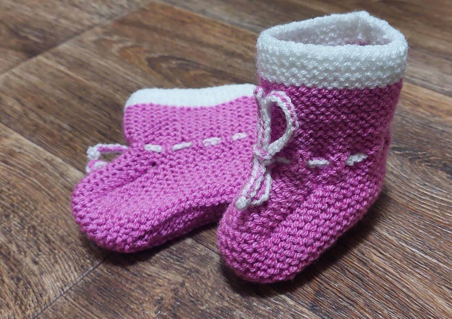 Пинетки, вязаные носочки для малыша