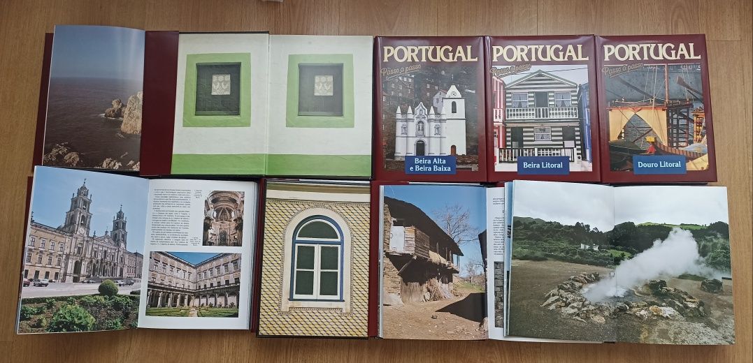 10 volumes sobre 10 regiões de Portugal