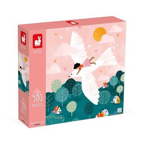 Puzzle Dove - 500 Peças - Janod, , o puzzle nunca chegou a ser feito,
