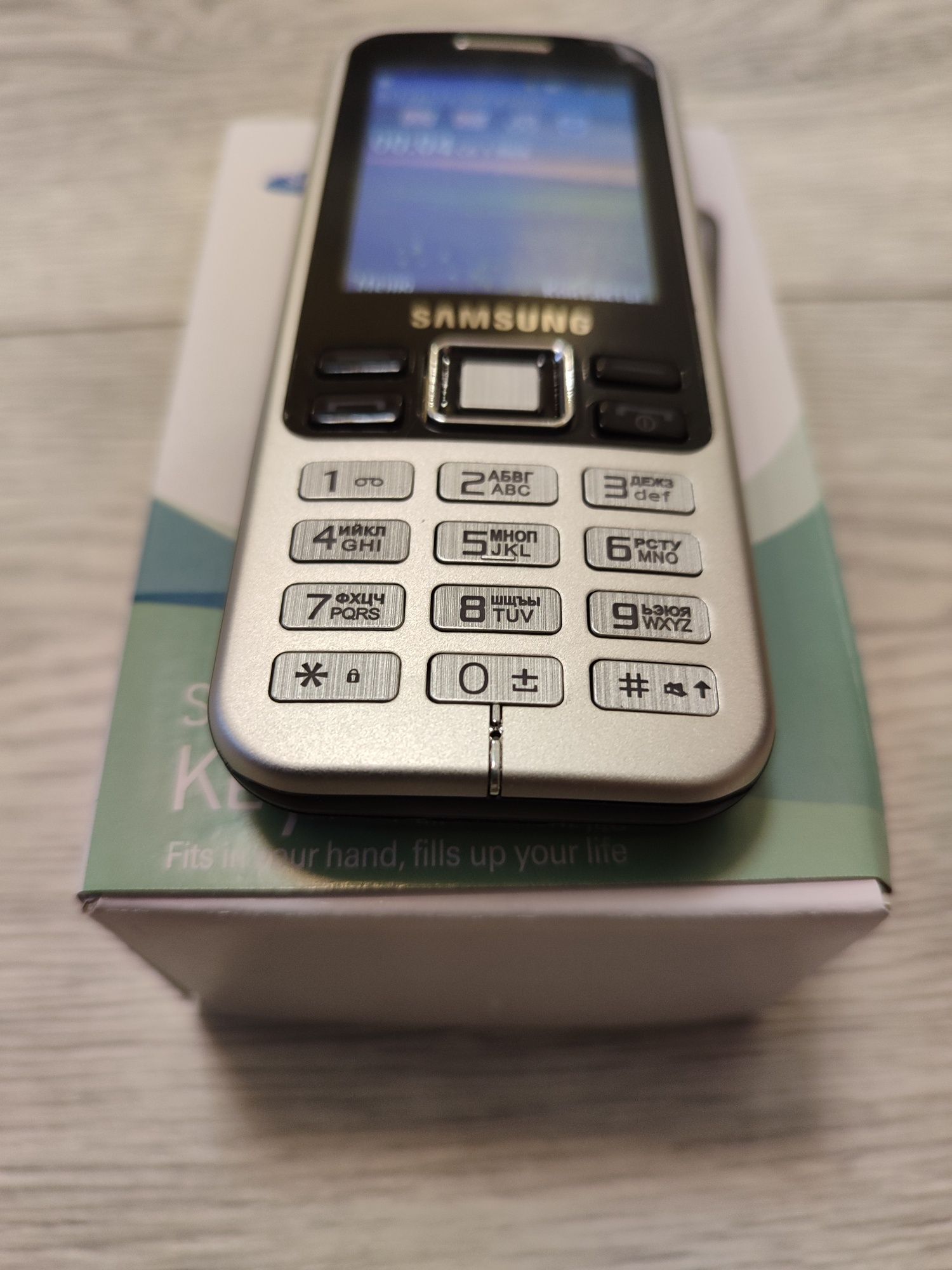 Мобільний телефон Samsung C3322 i DUAL Silver