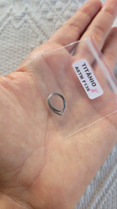 Piercings Titânio + Aço cirúrgico