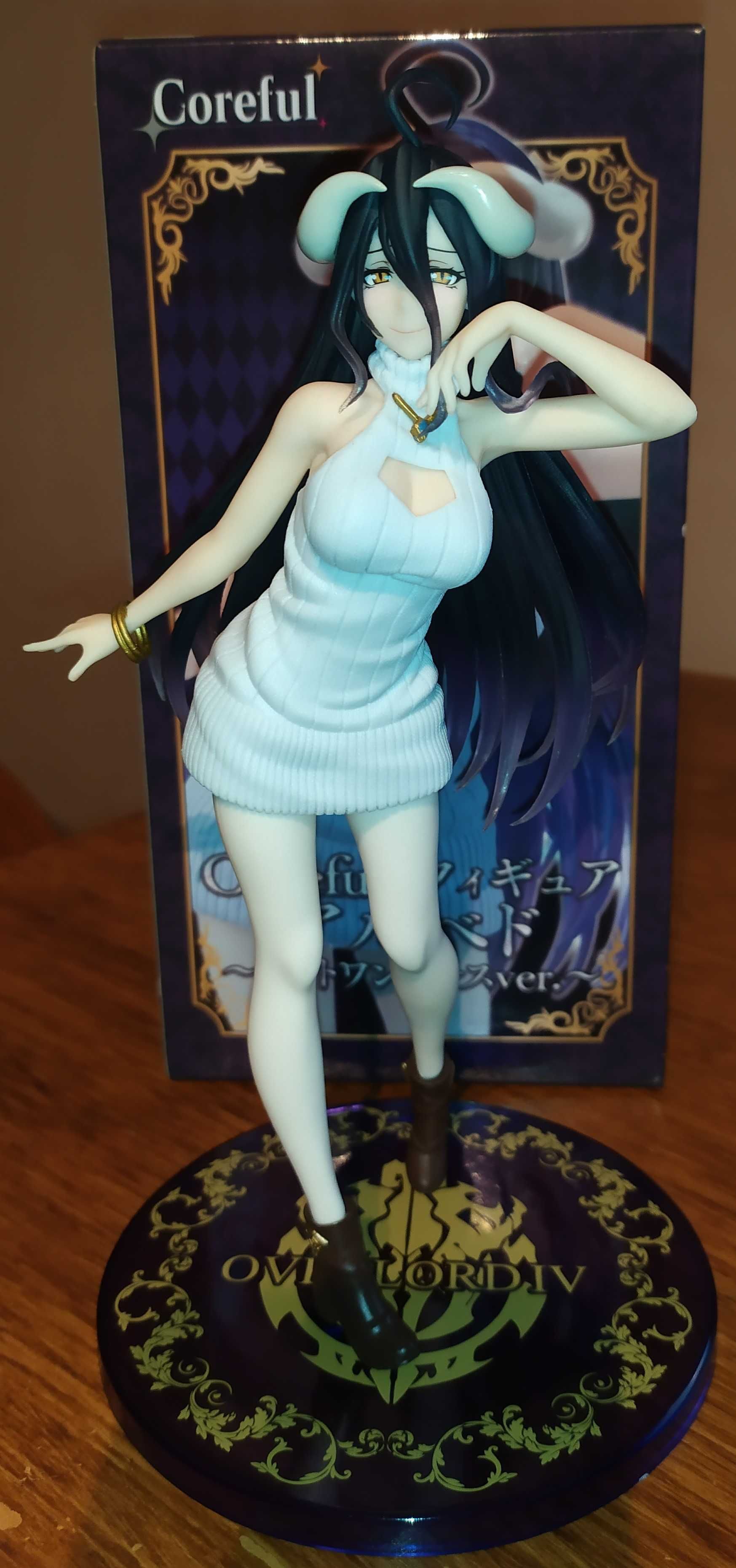 Oryginalna Figurka Taito Overlord IV Albedo Knit Dress Coreful