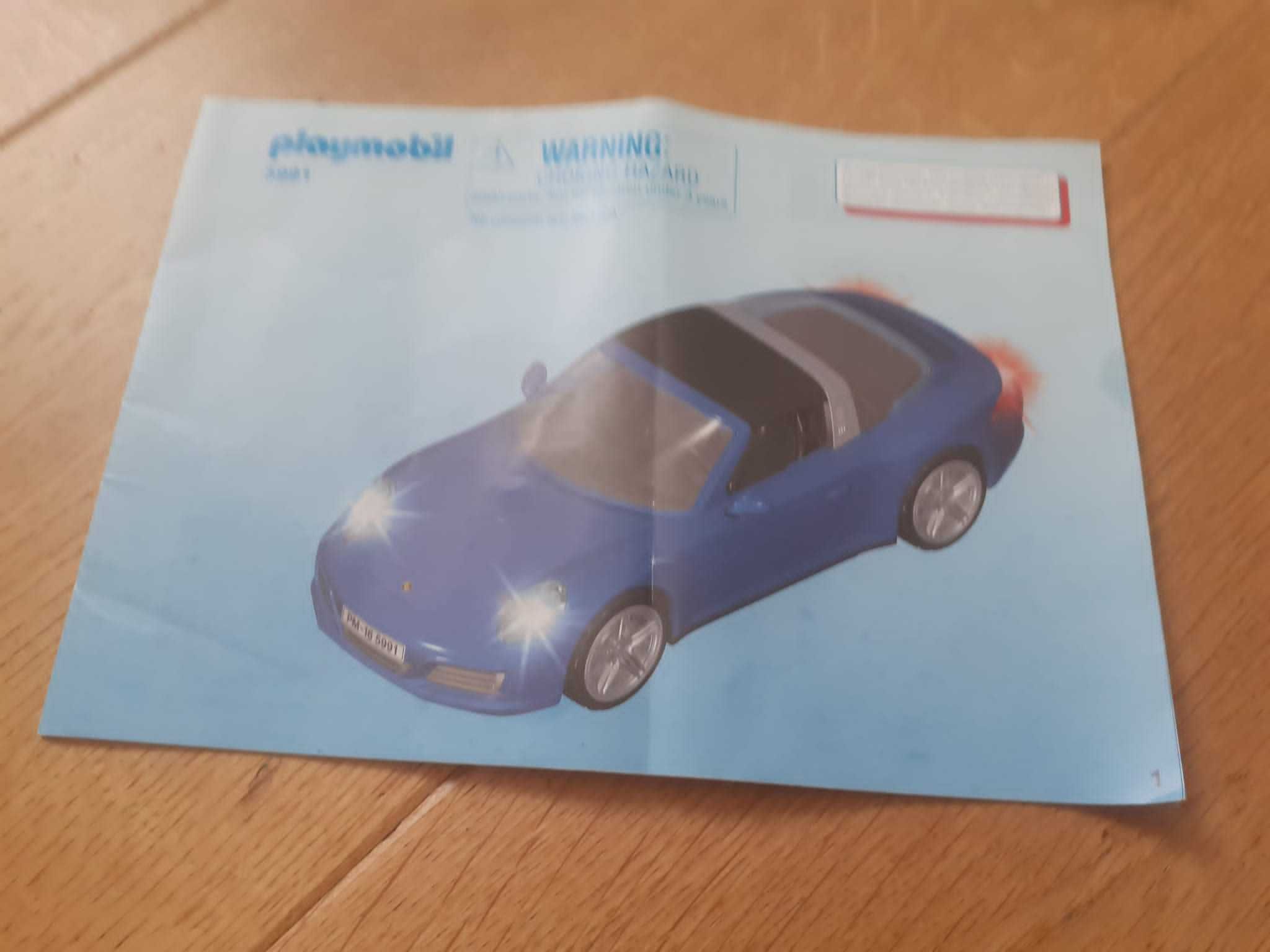 Playmobil 5991 Porsche 911 Targa 4S - Instrukcja