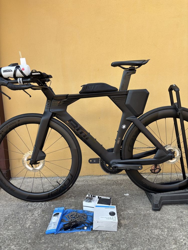 BMC Timemachine TM01 M-S ultegra  DI2, czasowy, triathlon, tri BEZ KÓŁ