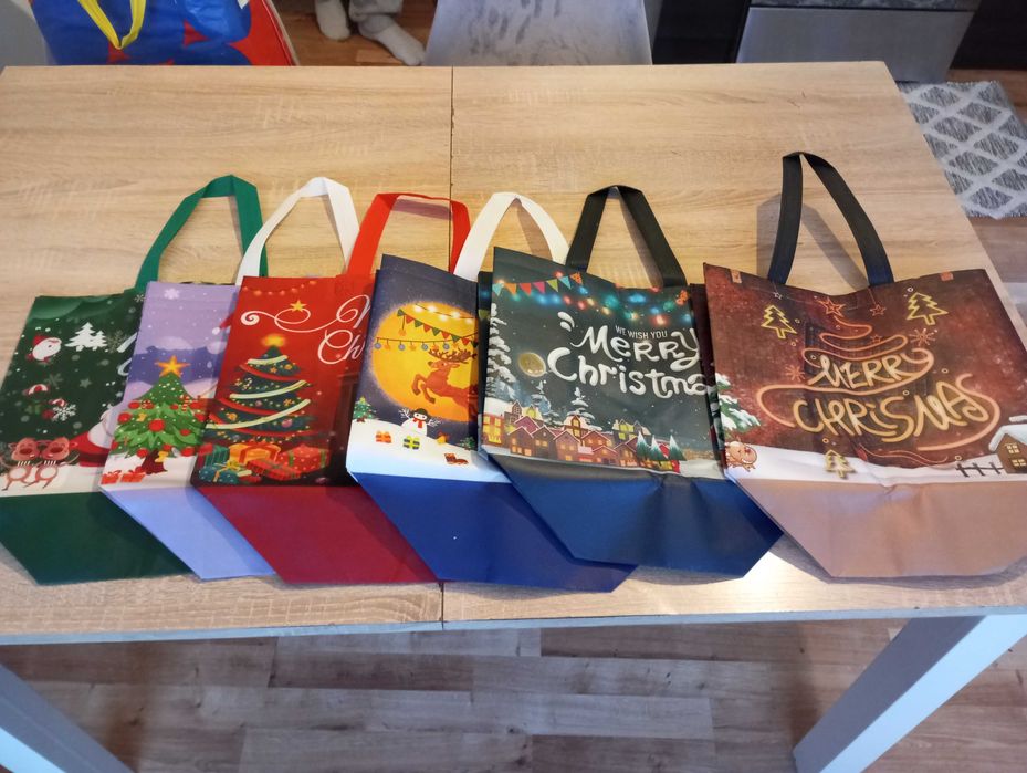 Torba na zakupy świąteczna