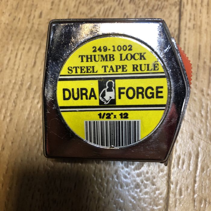 Taśma miernicza calowa