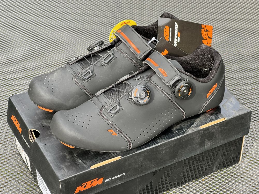KTM Factory Team Road Carbon (r.46) buty szosowe, wkładka 28cm