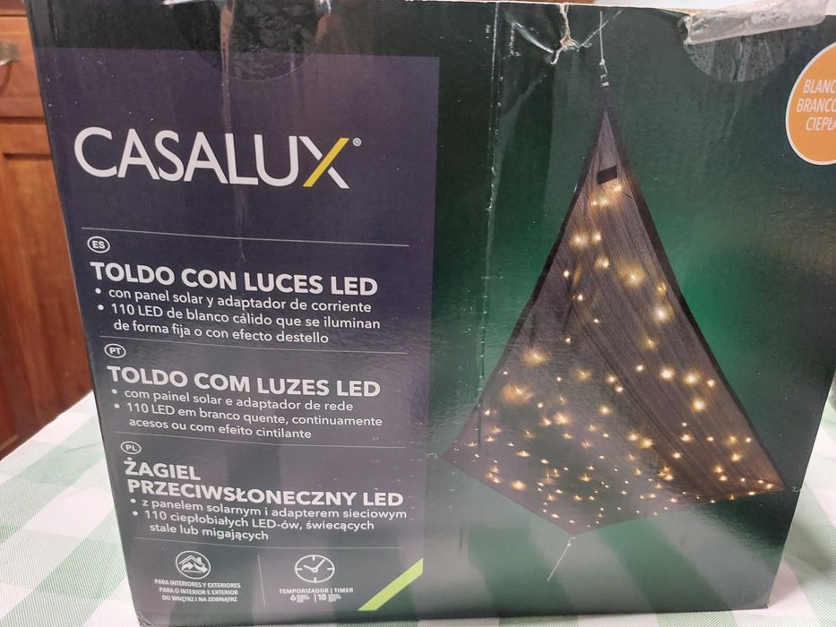 Toldo com luzes led