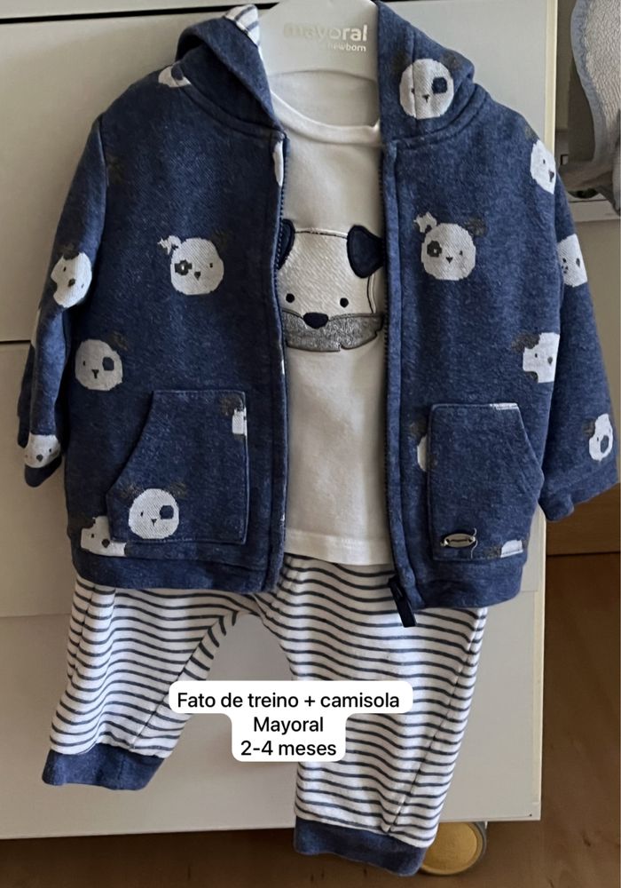 Roupa de bebé como nova