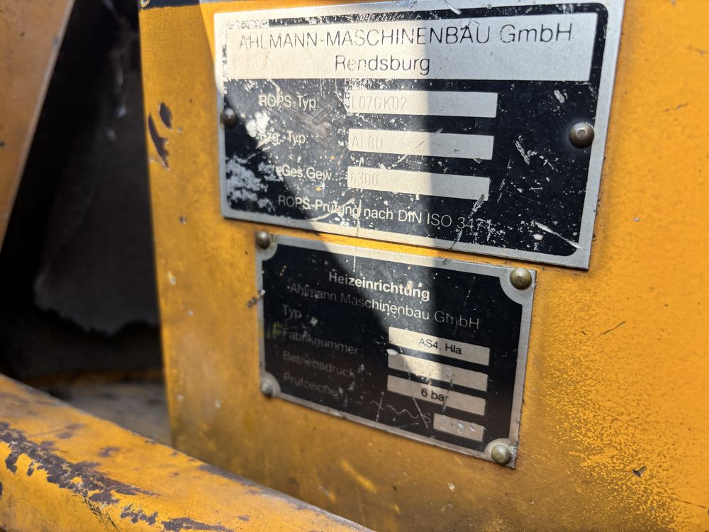 Ładowarka Ahlmann AL 8 D nie jcb atlas