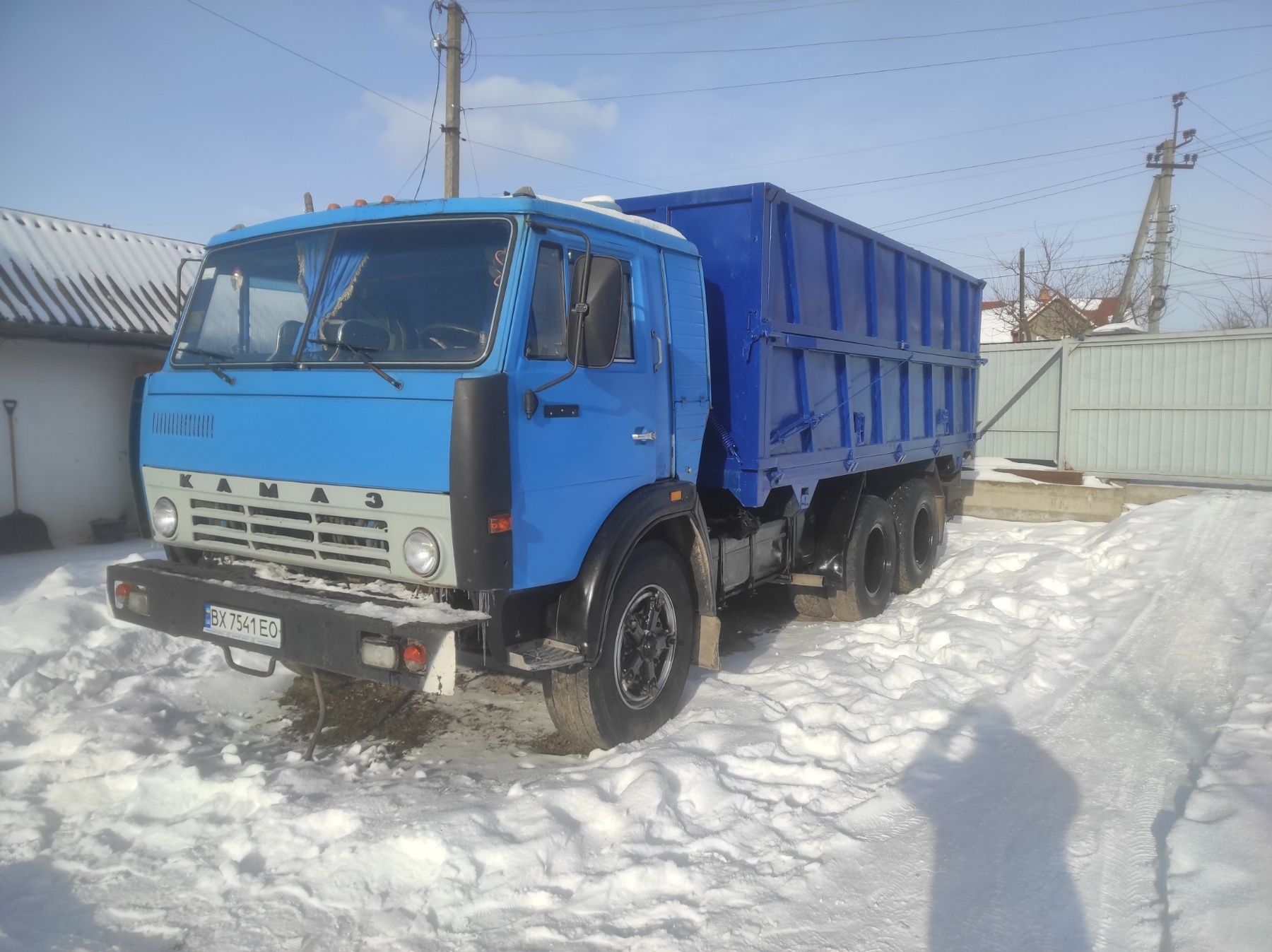 Камаз самоскид 5320 1988 з причіпом в доглянутому стані