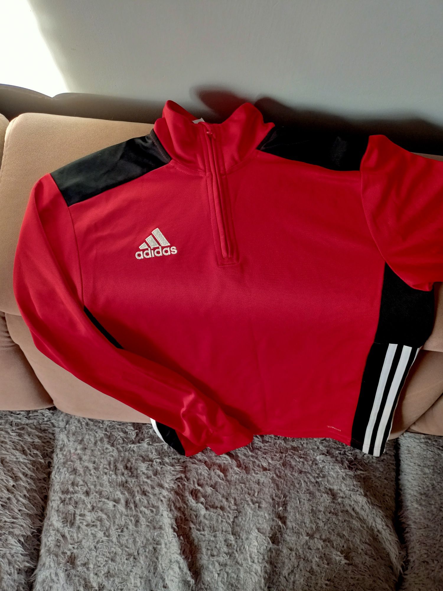 Adidas Bluza Czerwona