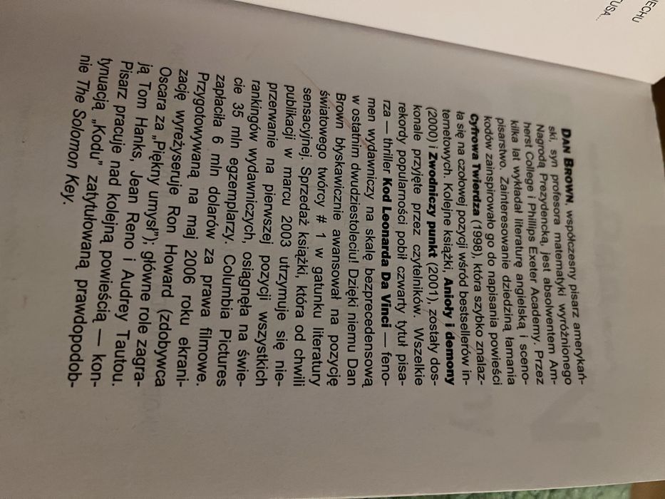 Dan Brown Anioły i demony