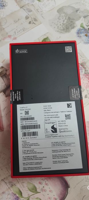Oneplus 12  512 GB 16 GB Ram