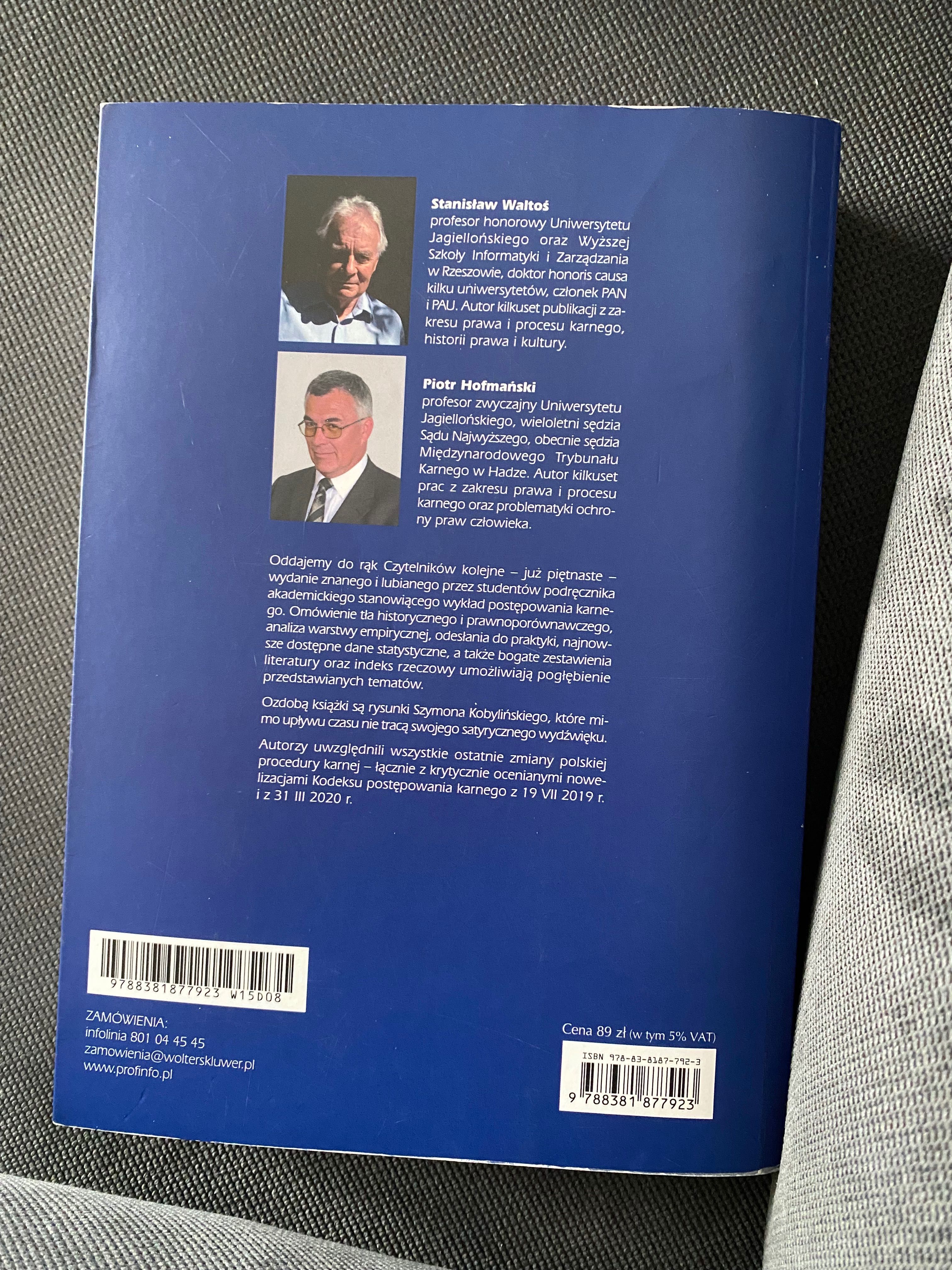 Proces karny Waltoś wolters kluwer