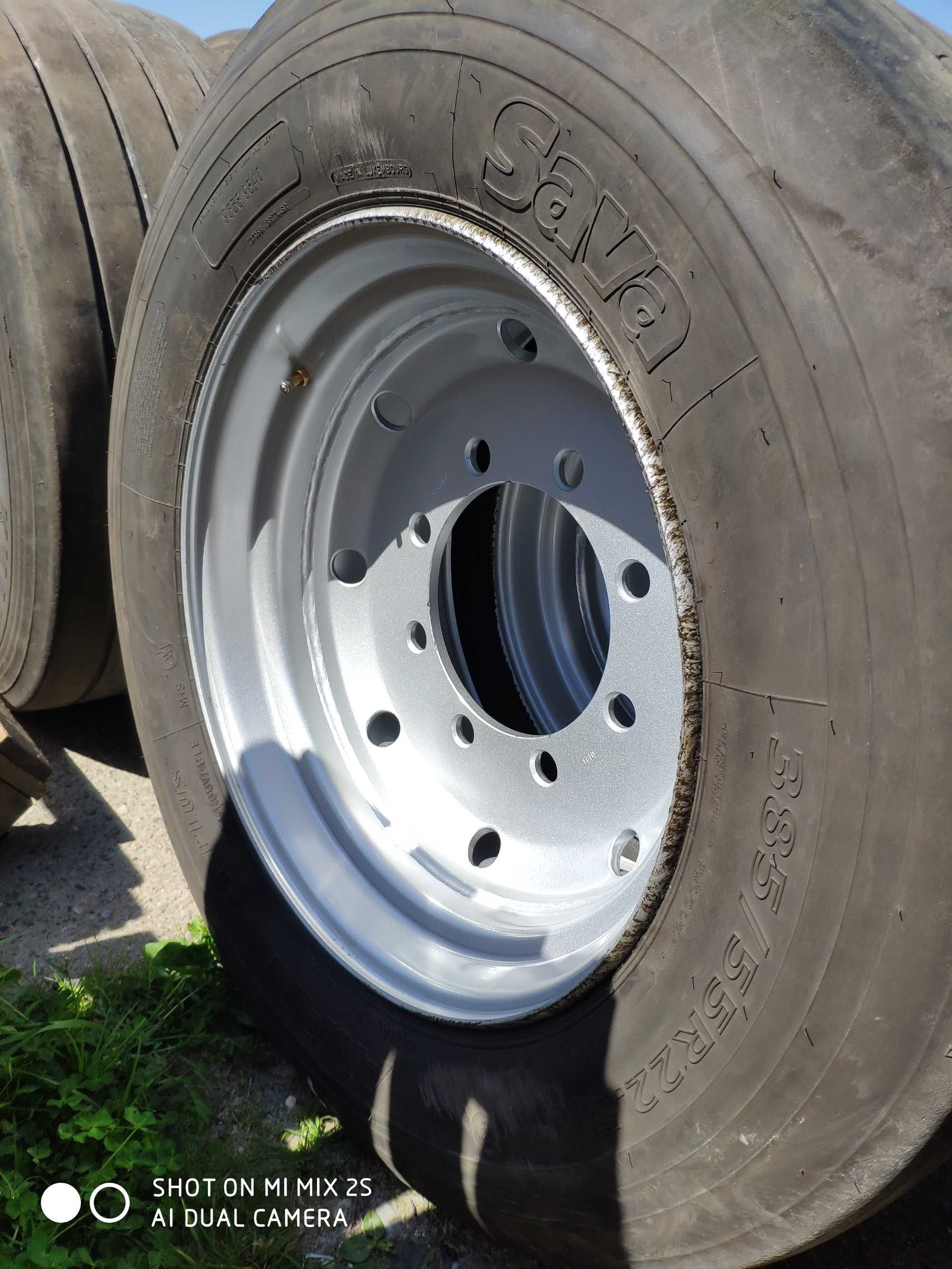 koła do przyczep 385/55R22.5 8 otw. HL, HW, 22.5 cala