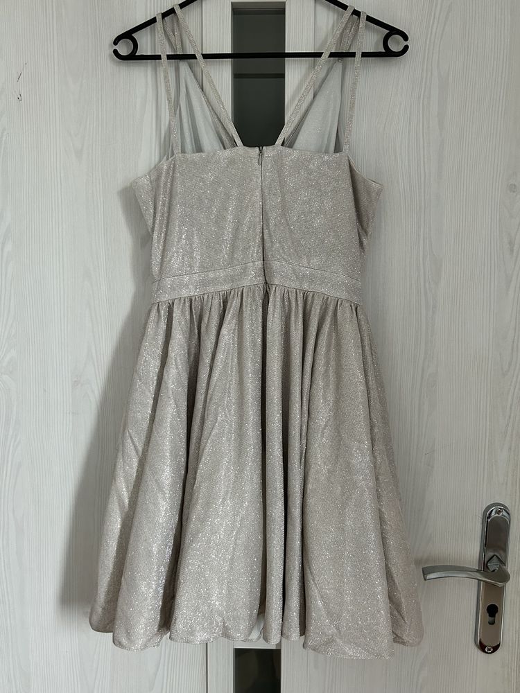 sukienka brokatowa ella boutique