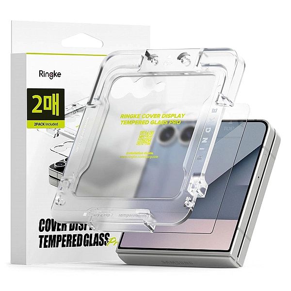 Szkło hartowane Ringke Cover Display Easy Slide 2-pack na Samsung Gala