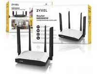 Zyxel  Router NBG6604 + wzmacniacz zasięgu + karta sieciowa USB