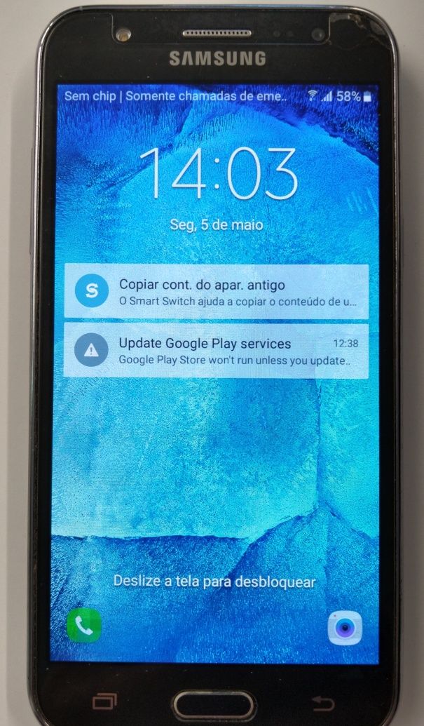 Samsung j5 - 4G.  Android