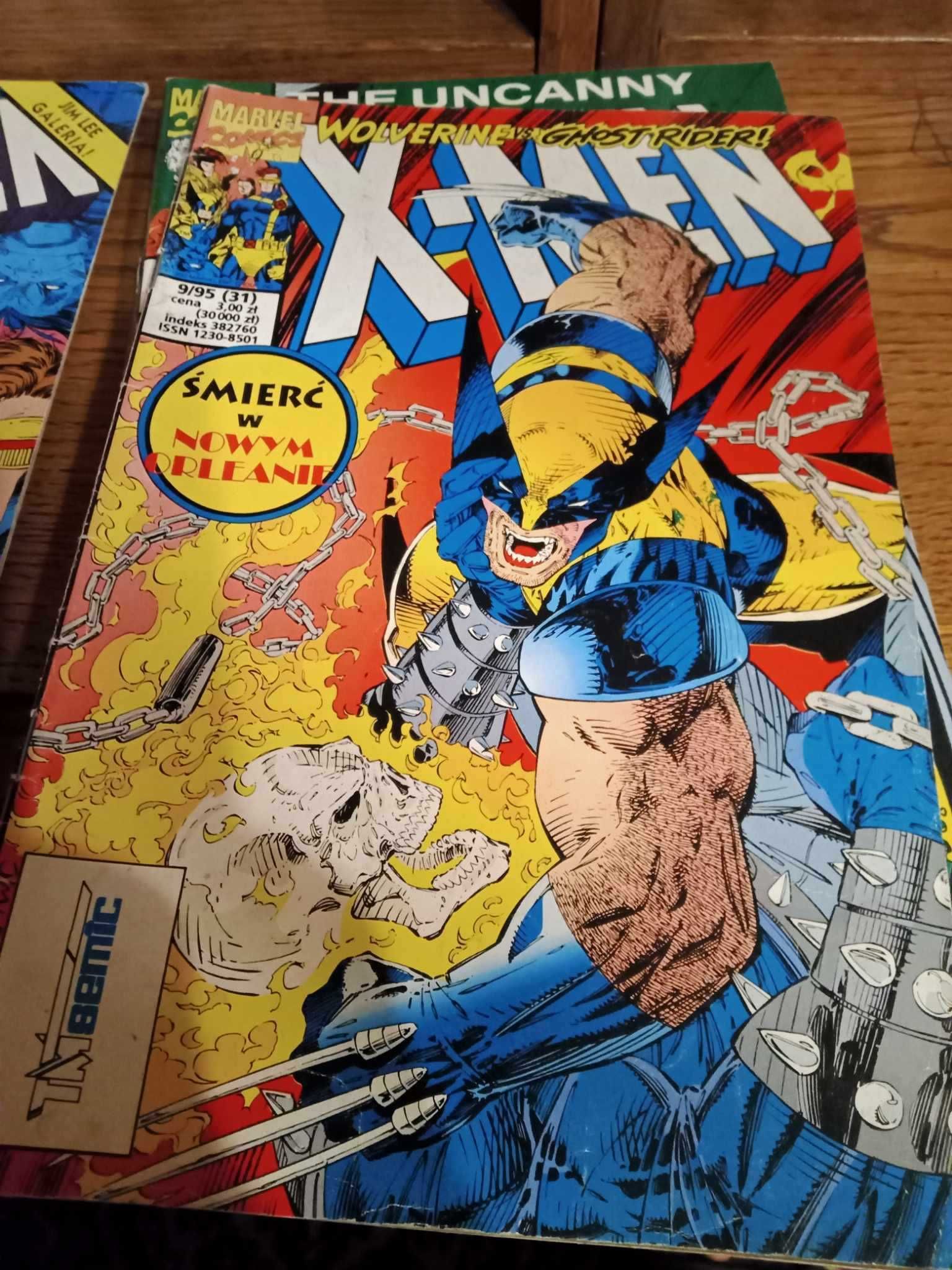 Komiksy X-MAN rok 1995 szt 6