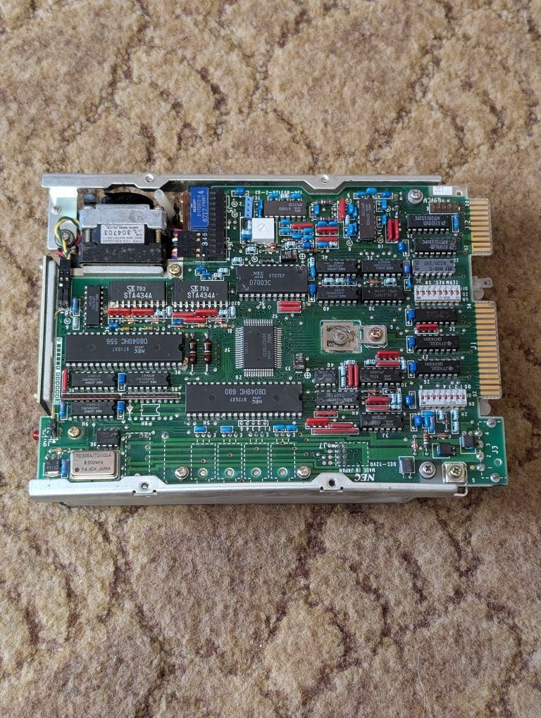 Вінтажний жорсткий диск NEC HDD  41 МБ 1987року