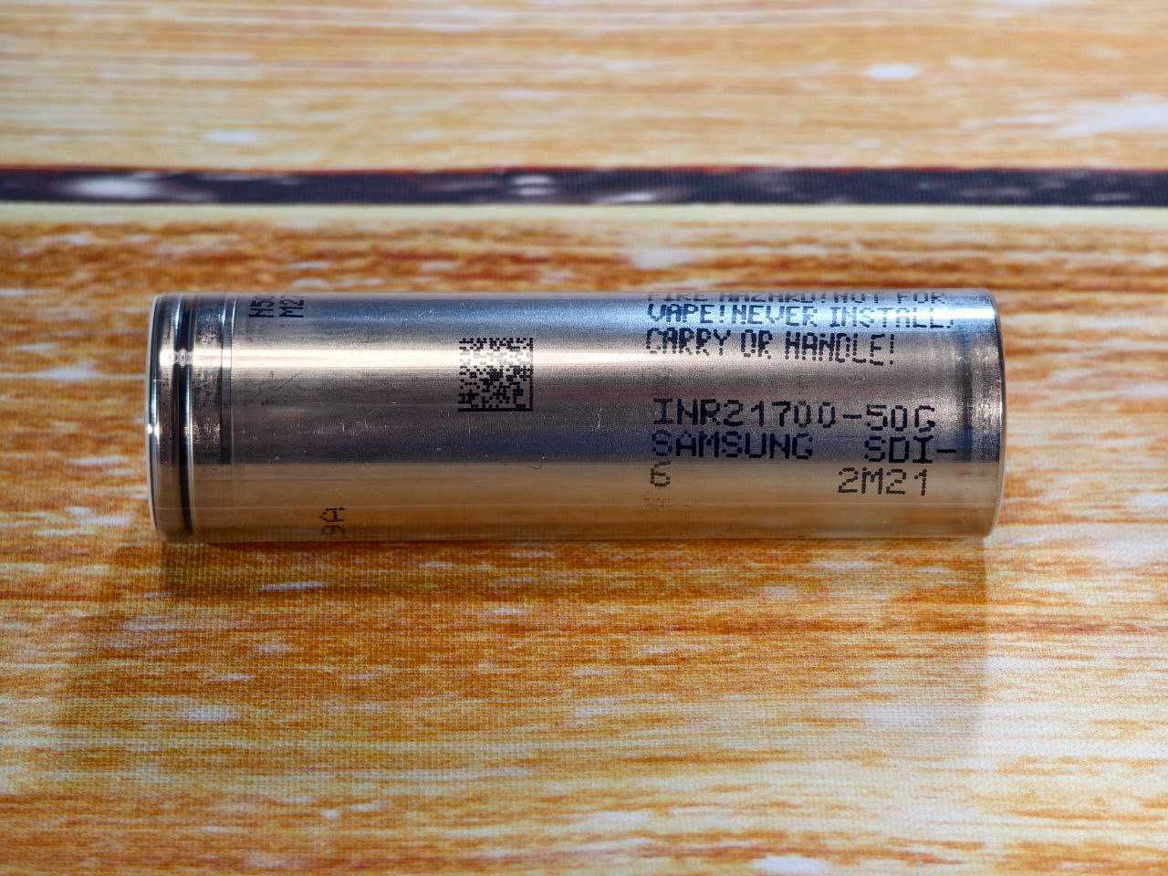 Акумулятор Samsung 21700 INR21700 50G 5000 мА 9.7A