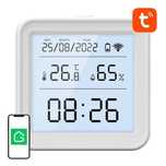 Inteligentny Czujnik Temperatury I Wilgotności Wifi Gosund S6 Lcd Tuya