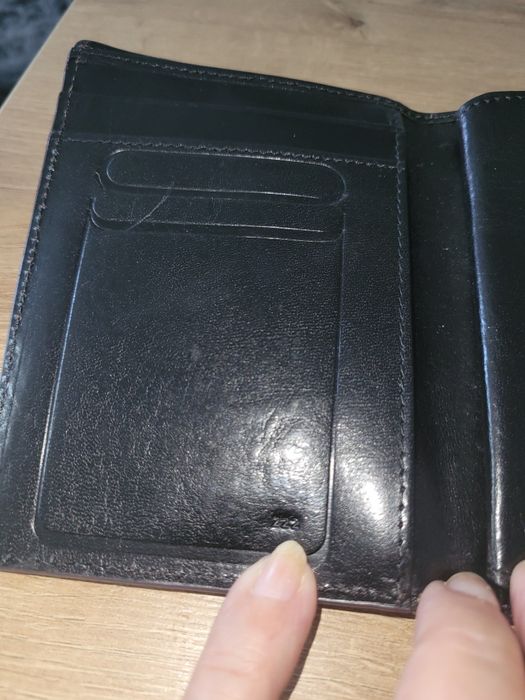 Męski portfel w kolorze brazowym