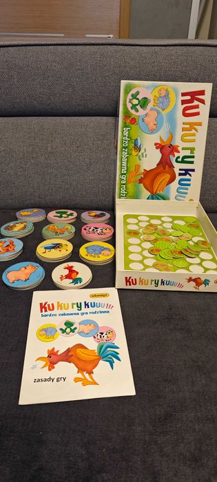 gra planszowa "kukurykuuu"