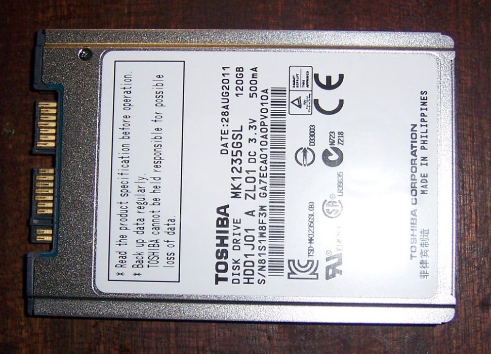 1.8" дюйма жесткий диск HDD SSD ZIF microSATA