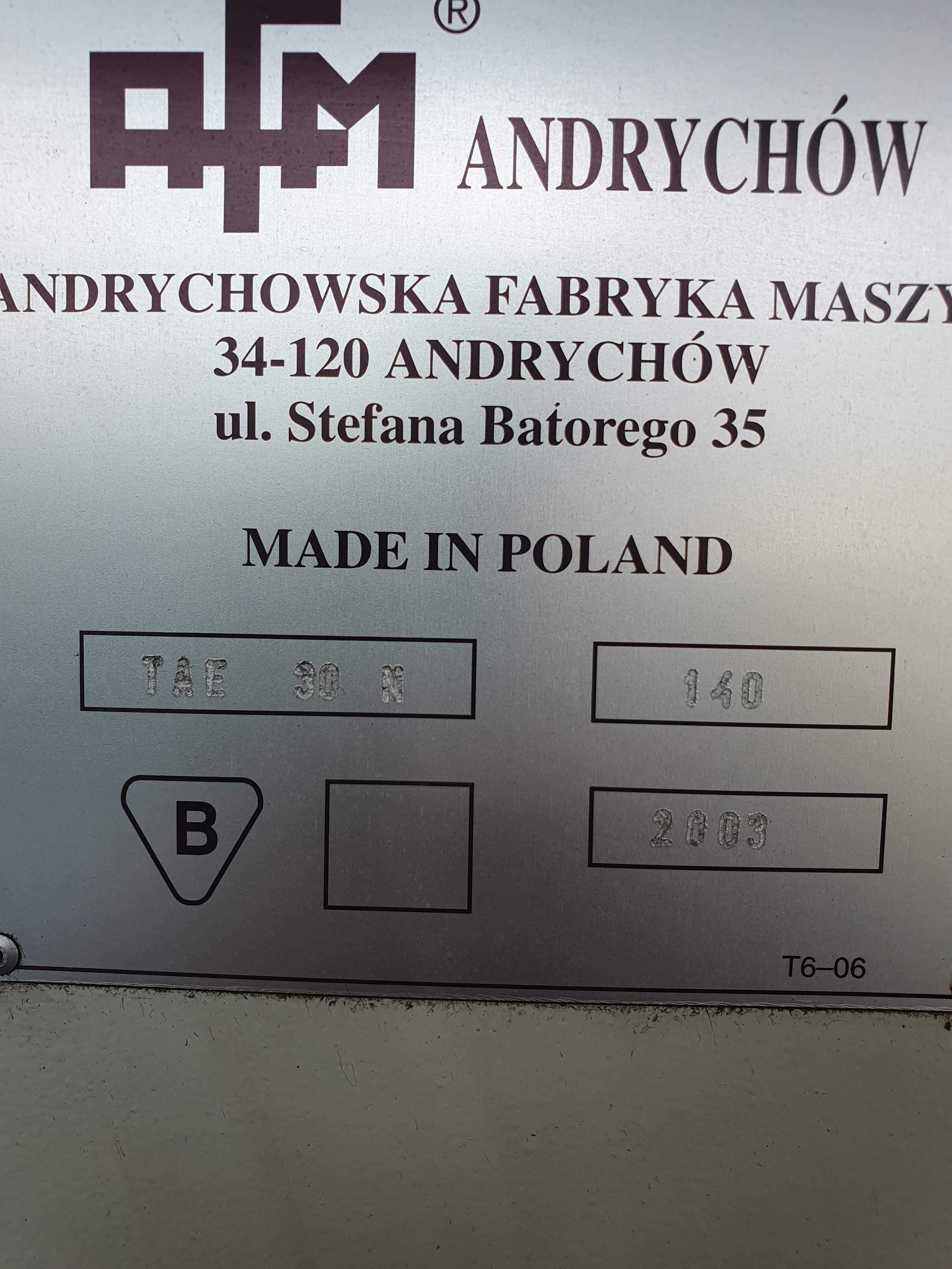 Tokarka CNC  Tae 30N Afm Andrychów