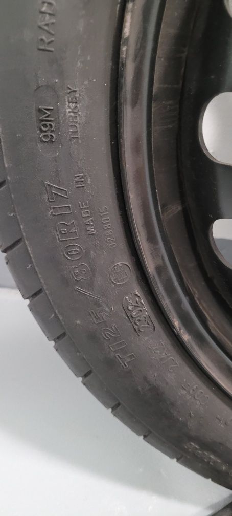 Sprzedam koło dojazdowe z audi a4b6