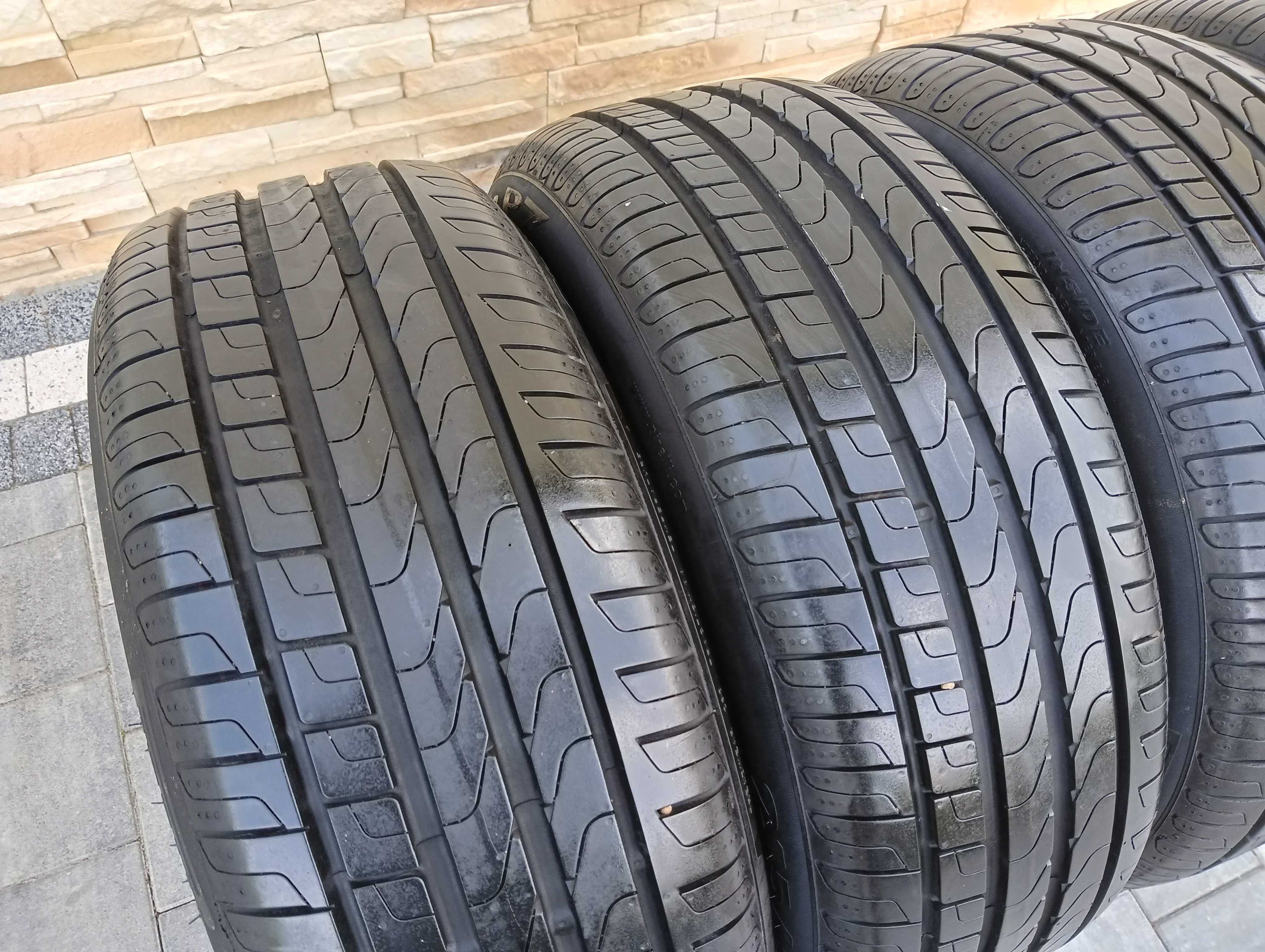 215/50R17   PIRELLI   ,  4 opony letnie  17  jak nowe  -8mm  ,