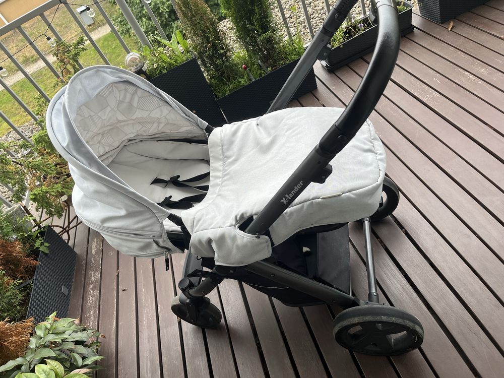 Wózek dziecięcy X-Lander 2w1 – gondola x-pram i spacerówka x-pulse