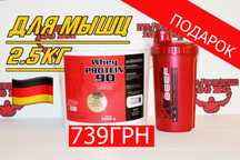 Для МЫШЦ! Протеин Activevites 2.5кг Whey Protein 90+ПОДАРОК! Есть ВСАА