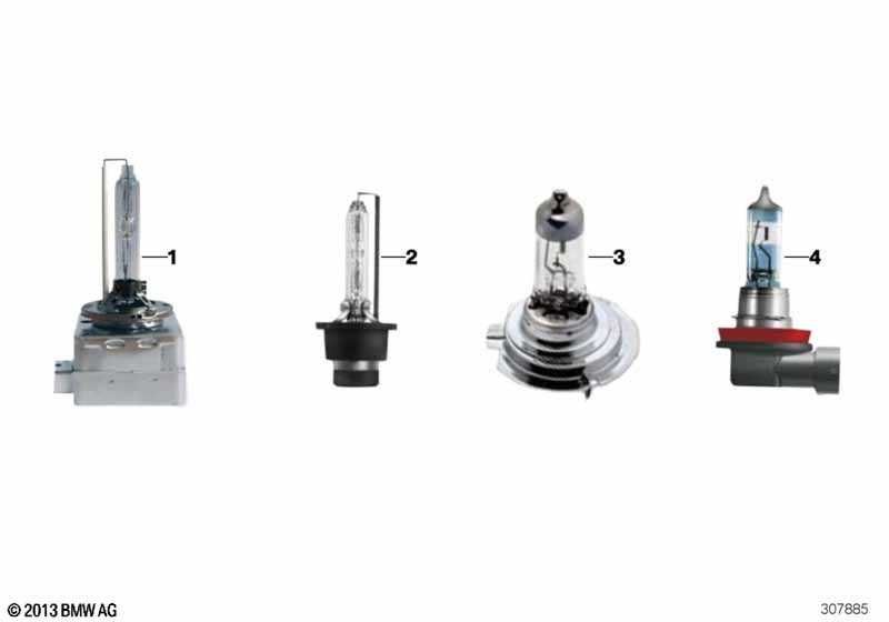 Lampa żarówka halogenowa H7 BMW Seria:1' 2' 3' 4' 5' 6' 7'nr.mag 1/447