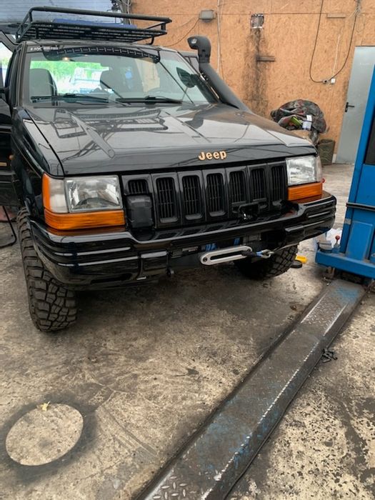 Płyta pod wyciągarke Jeep Grand Cherokee ZJ