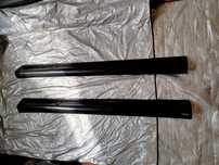 Listwy boczne progowe do Mitsubishi Outlander 3 lift czarne