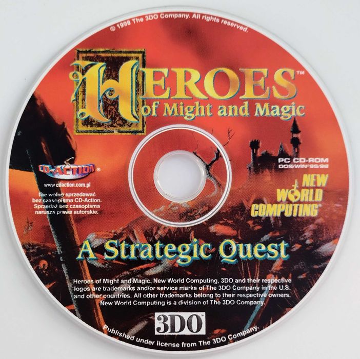 Heroes of Might and Magic I, gra na PC
