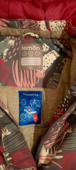 Dziewczęcy kombinezon zimowy 86- Lemon Explore