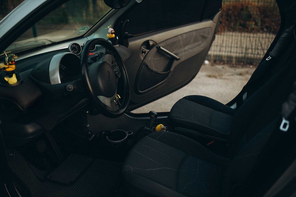 Smart Fortwo 2002 панорамная крыша, новая турбина