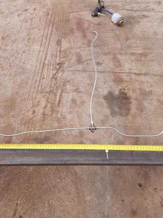 Ось для прицепа с тормозами