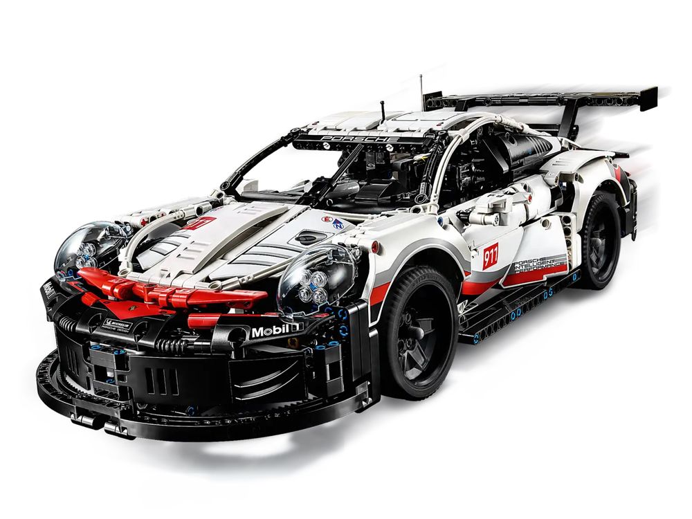 nowe Klocki kompatybilne z lego technic Porsche 911 RSR 42096