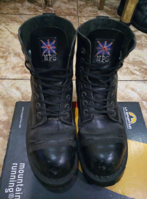 Черные ботинки NPS Англия
