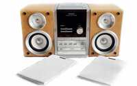 Wieża stereo panasonic sa-pm21 cd / mp3 / 2x40w rms