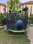 Trampolina ogrodowa Zipro Jump Pro z siatką wewnętrzną 8FT 252cm