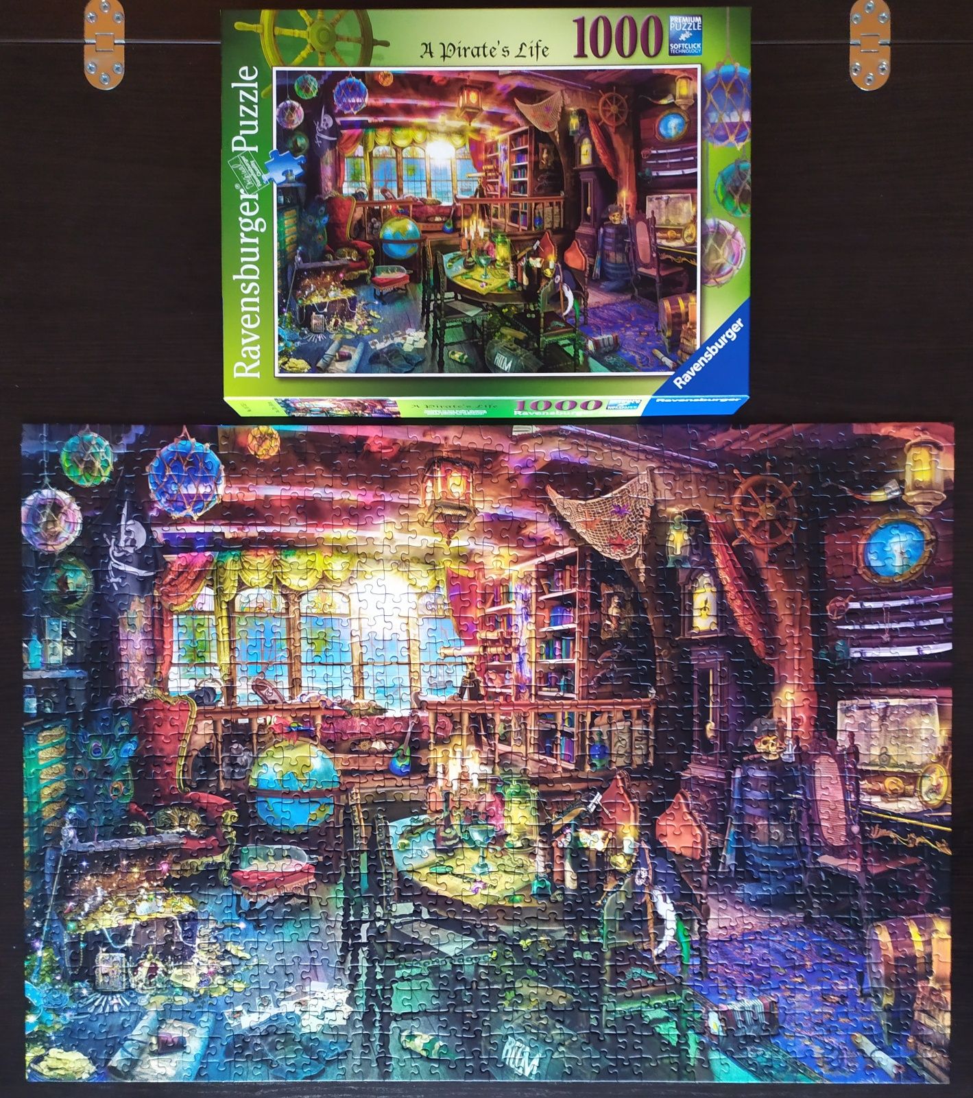 Puzzle Ravensburger 1000 Pirackie życie